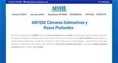 Desktop Screenshot of camaras-submarinas.com